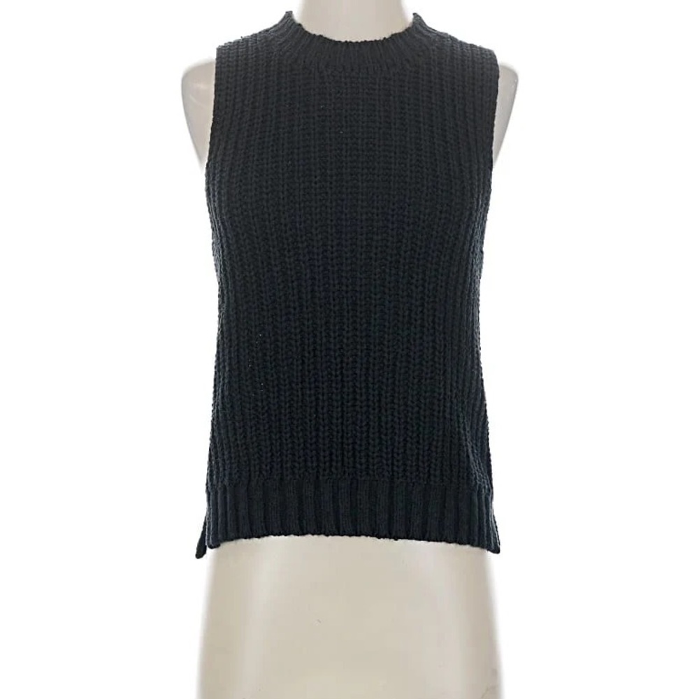 Abercrombie & Fitch Black Knit Tank Top